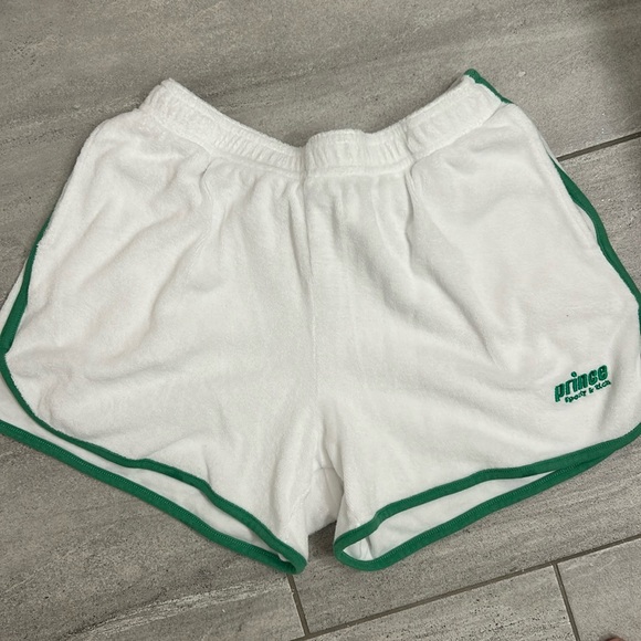 Sporty and rich x prince terry shorts size large - Picture 1 of 4